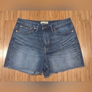 Madewell Blue Jean Shorts